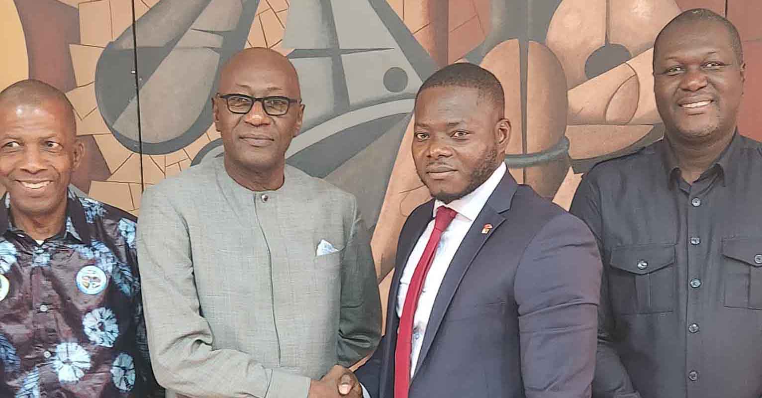 Visite de travail de M. Lancinè KEITA, DG du CGC au : Conseil Sénégalais des Chargeurs (Cosec) lundi, 09 Octobre 2023